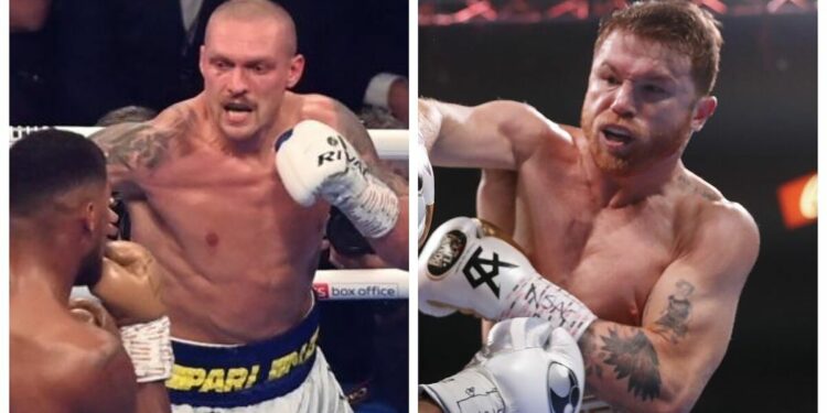 Boxeo: La madre de todas la peleas: Usyk quiere a Canelo en el peso crucero