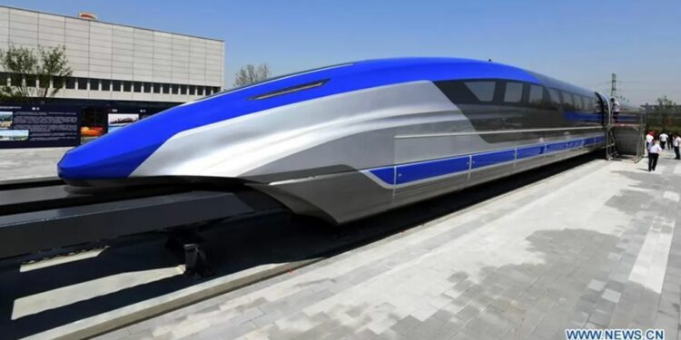 China desarrolla el Maglev, un tren bala que alcanzará los 600 km/h