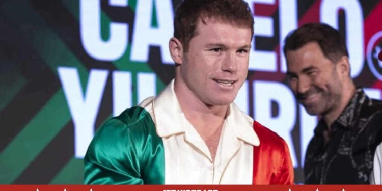 Canelo Álvarez y Eddie Hearn