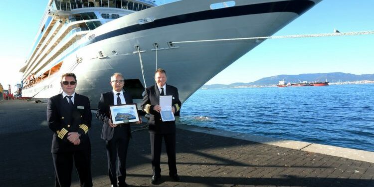 El crucero Viking Sea hace su primera escala en Gibraltar