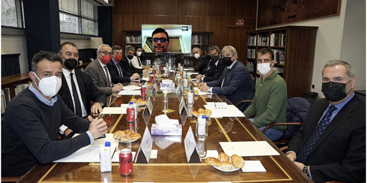 Primera reunión de la Comisión Técnica de la Candidatura de los Juegos Olímpicos de Invierno 2030 en la sede del Comité Olímpico Español (COE)