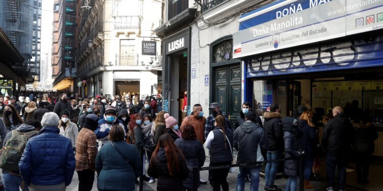 La lotería española de Navidad remonta como un bálsamo en tiempos de covid