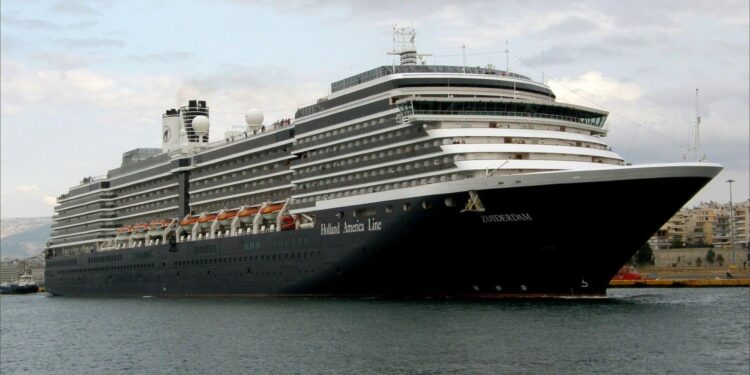 Llega a Guaymas, Sonora, crucero MS Zuiderdam con 37 contagios de COVID-19