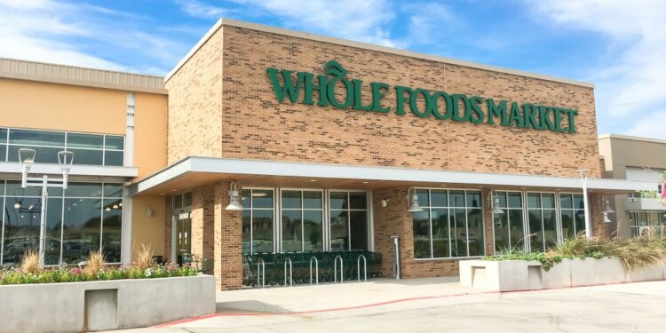 Exterior de Whole Foods en Irving, Texas