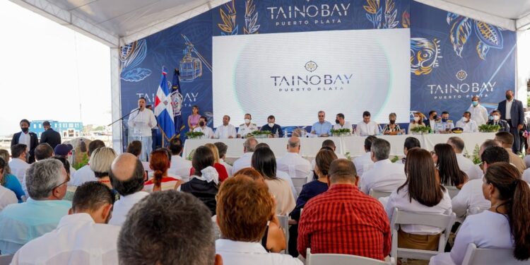 Luis Abinader inaugura terminal de cruceros Taíno Bay en Puerto Plata