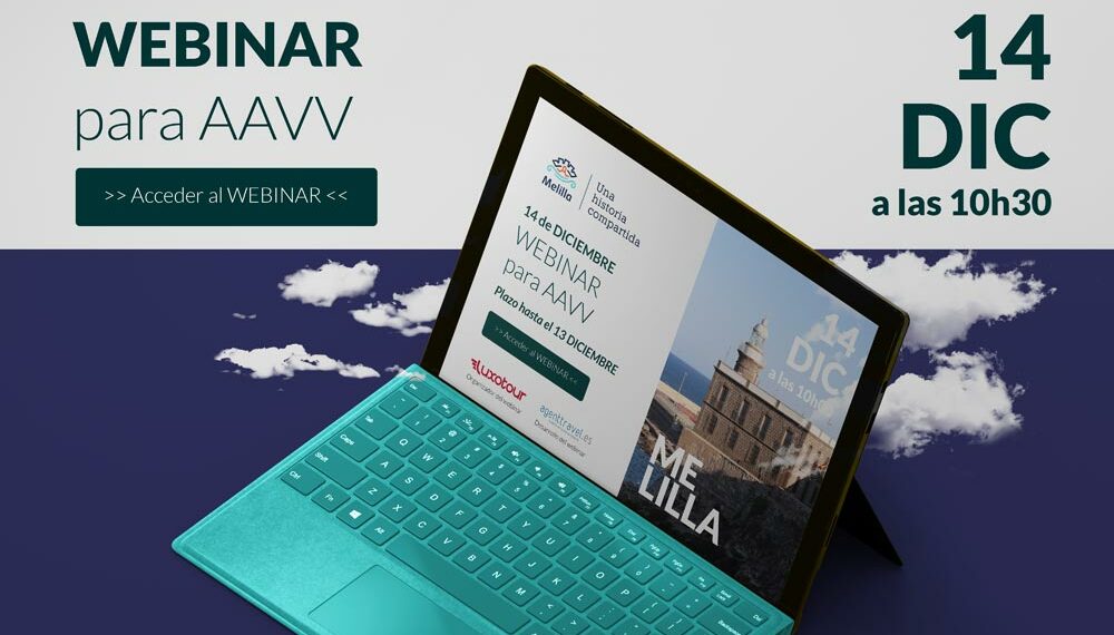 Luxotour organiza un ‘webinar’ sobre Melilla