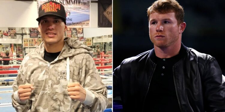 Padre de David Benavidez aseguró que Canelo Álvarez le teme a su hijo