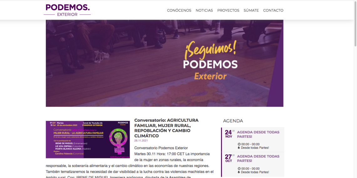 Podemos Exterior reclama la restitución de los viajes del IMSERSO para toda la emigración - CGCEE