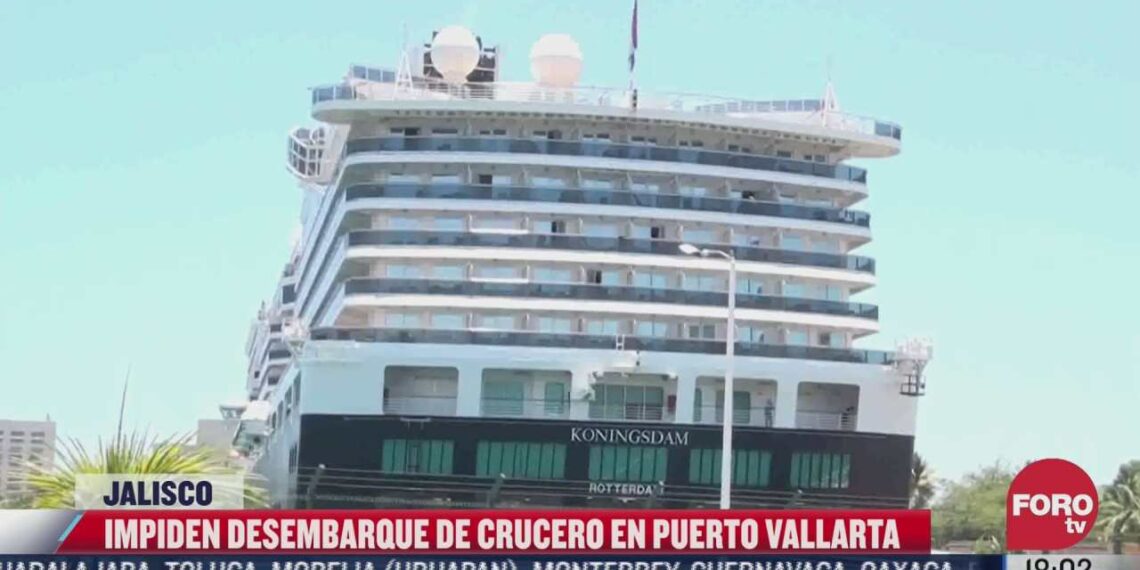 puerto vallarta impide desembarque de crucero por covid