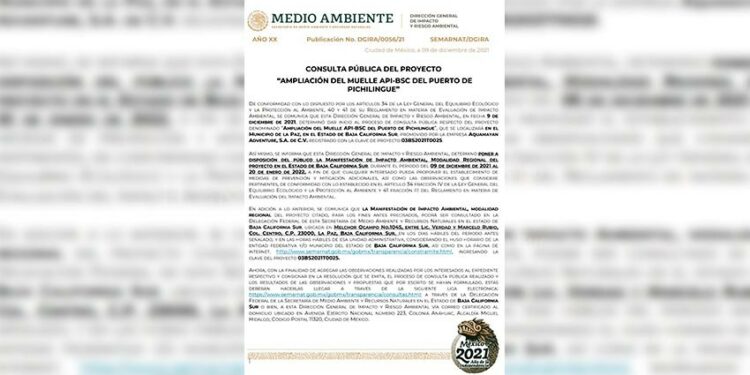 Someten a consulta pública proyecto de muelle de cruceros en Pichilingue