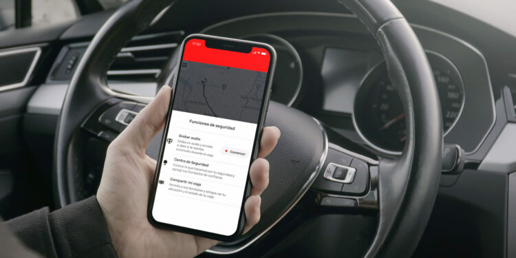 Uber amplía su función de grabación de audio en viajes
