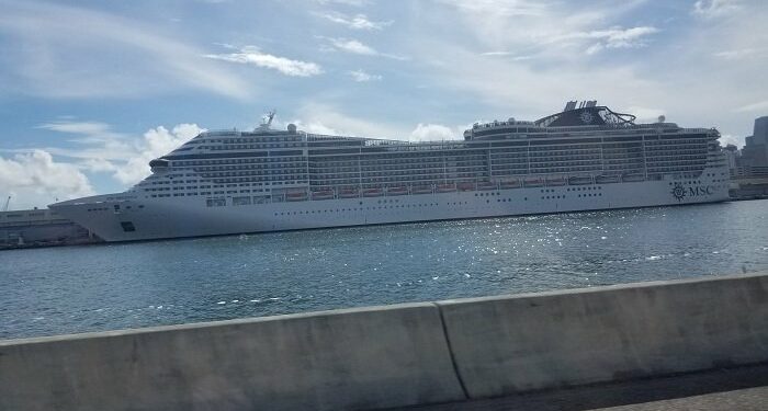 Un crucero llegó a Miami con más de 40 casos confirmados de COVID-19