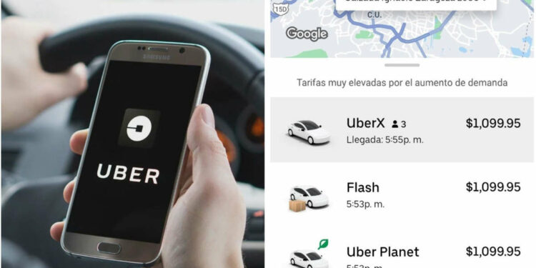 Usuarios de Uber y Didi se quejan de las altas tarifas en viajes cortos