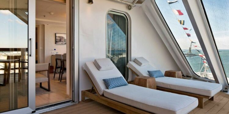 Suite Veranda con barco vikingo oceánico