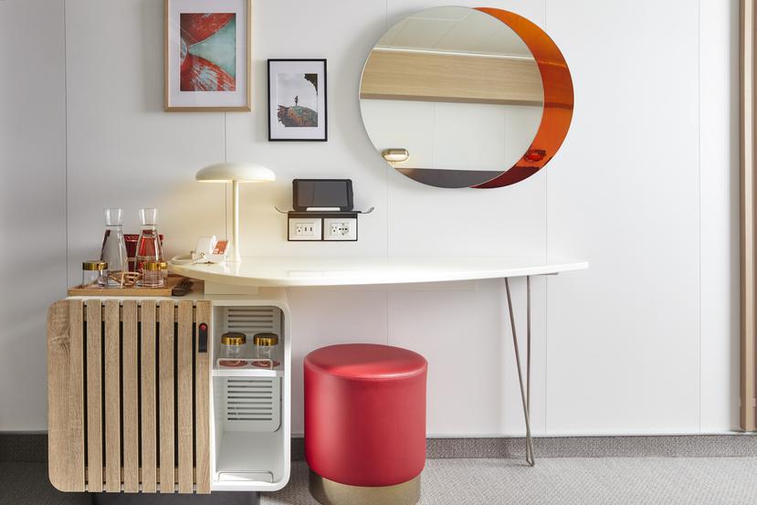 Nuevas cabinas de los barcos de Virgin Voyages.