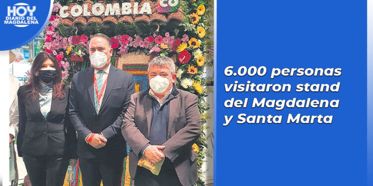 6.000 personas visitaron stand del Magdalena y Santa Marta