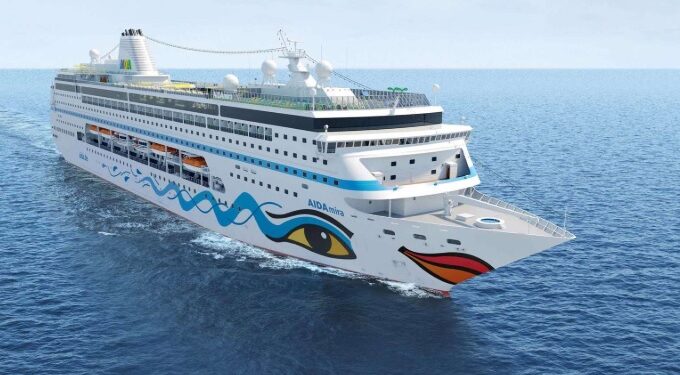 AIDAmira pasará a llamarse Ambition y navegará para Ambassador Cruise Line