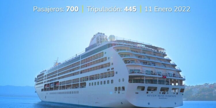 Casi dos años después vuelve un crucero al puerto de Acapulco | Videos