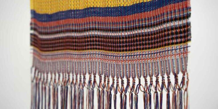 Andrea Canepa: 'Algoritmo predictivo del precio del algodón', 2021. Galería Rosa Santos