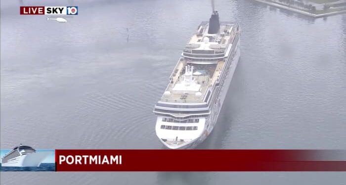 El crucero Pearl de Norwegian vuelve a PortMiami por docenas de casos de COVID-19