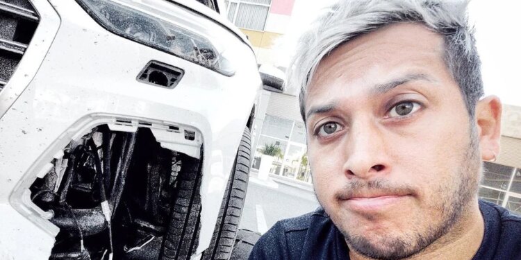 El influencer Alex Tienda denunció nueva modalidad de asalto en carretera