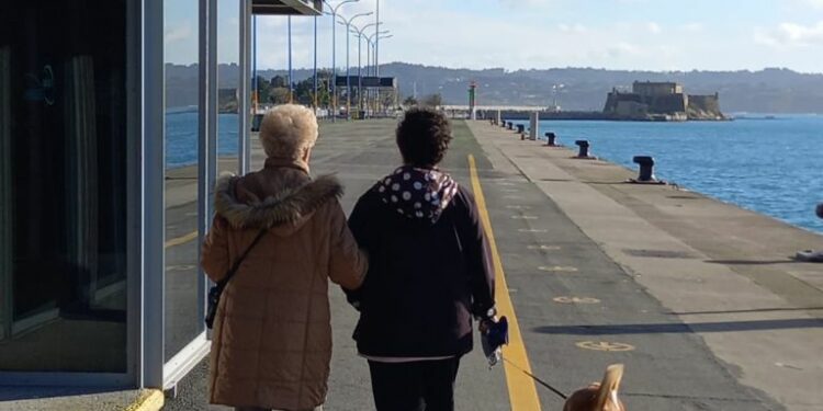 El muelle de trasatlánticos abre desde hoy al público siempre que los cruceros lo permitan