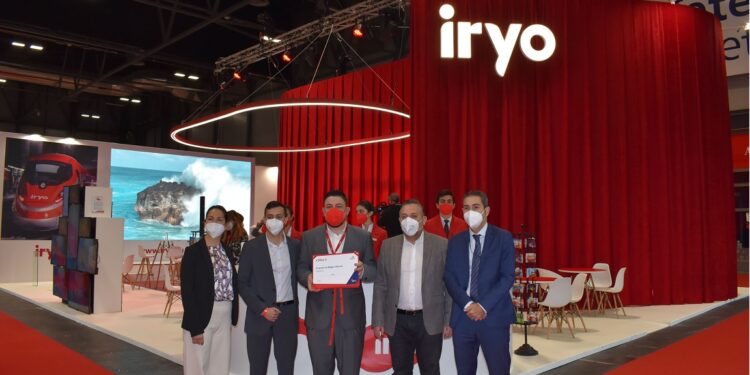 El stand de iryo, premiado como el mejor de Fitur 2022
