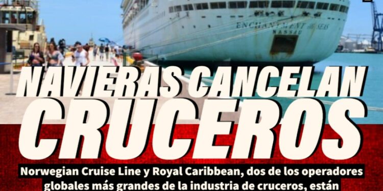 Grandes líneas navieras cancelan viajes ante ola de contagios por Ómicron