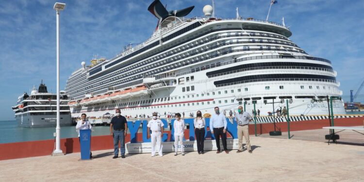 Inicia Yucatán el año con 108 arribos de cruceros programados
