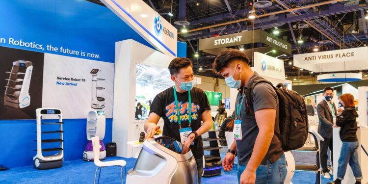 KEENON Robotics presenta una línea completa de robots de servicio en CES 2022