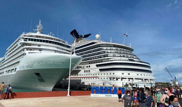 La actividad de cruceros continúa en Yucatán con la llegada de 3 embarcaciones de lujo a Puerto Progreso