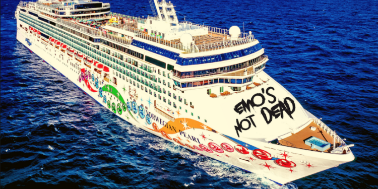 La música emo está de vuelta y esta vez en un ¡Crucero!