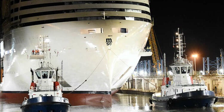 MSC Cruceros y Chantiers de L’Atlantique celebran dos hitos significativos