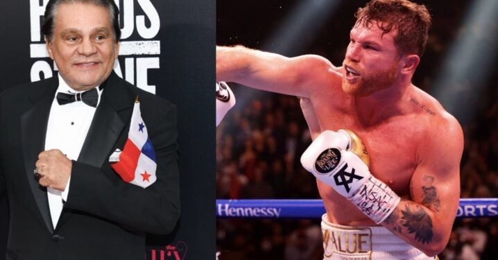 Manos de piedra' Durán le da consejos al Canelo Álvarez para el peso crucero