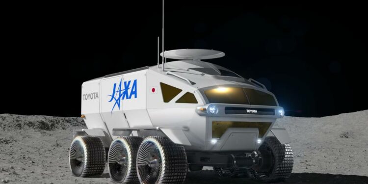 Toyota rumbo a la luna con crucero, brazos robóticos, sueños Foto: AP