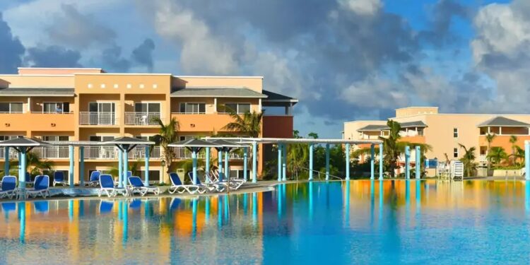 Hotel Playa Paraíso en Cayo Coco, Cuba.