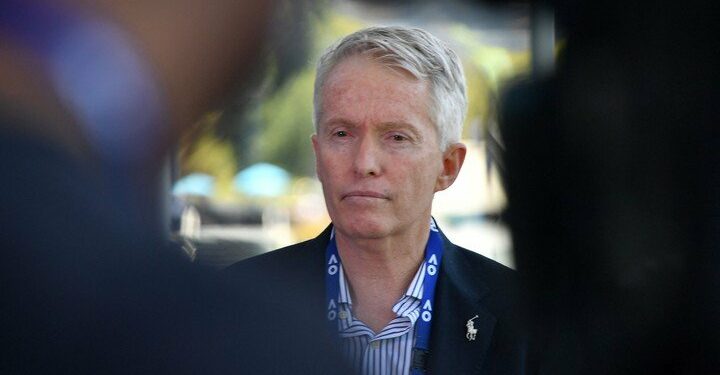 Craig Tiley, director del Abierto de Australia. Foto Saeed KHAN / AFP