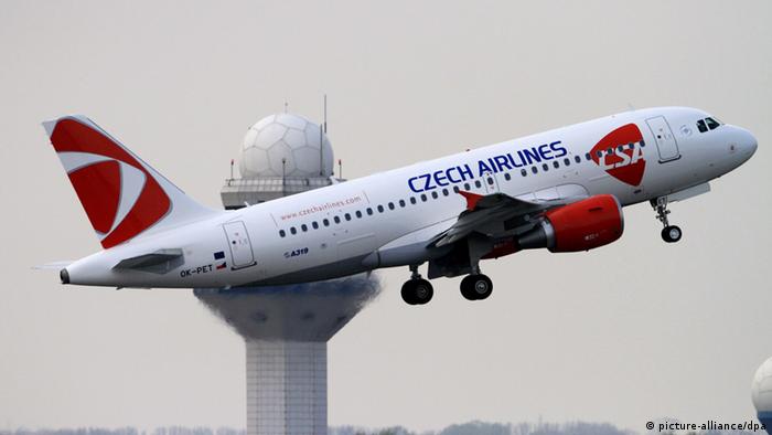 Un avión de Czech Airlines.