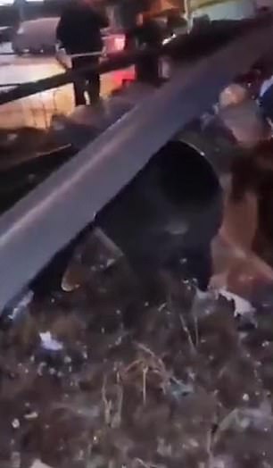 Imágenes mostraron los escombros de un misil X-32