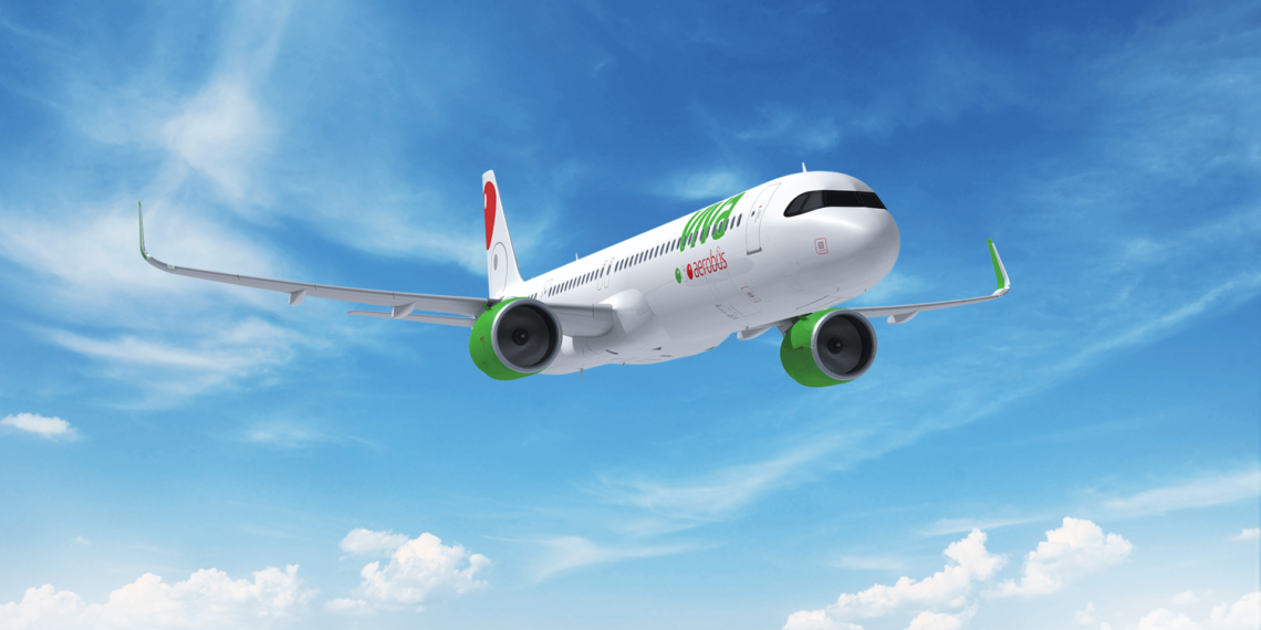 Viva Aerobus anuncia nueva ruta CDMX- Nuevo Laredo