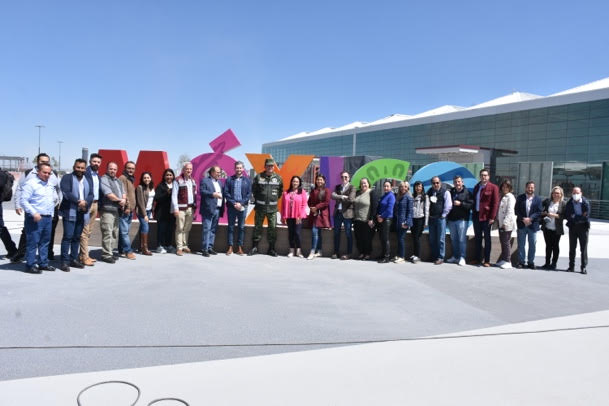 ATR realizo recorrido por el nuevo aeropuerto Felipe Ángeles