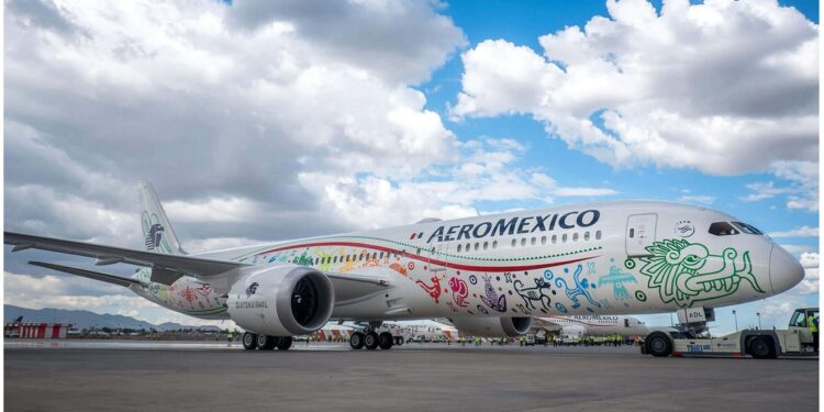 Aeromexico reanuda el servicio Londres - Ciudad de México