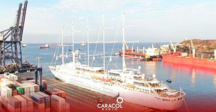 Arribaron dos cruceros al puerto de Santa Marta: Windstar y Windsurf: Santa Marta se reactiva como destino de cruceros | Santa Marta
