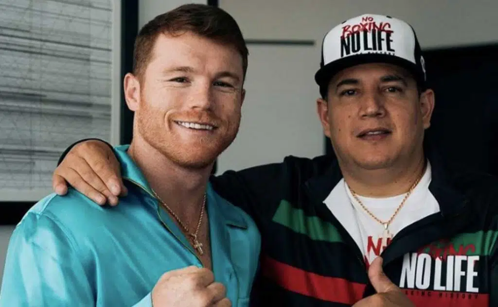 Canelo Álvarez y Eddy Reynoso
