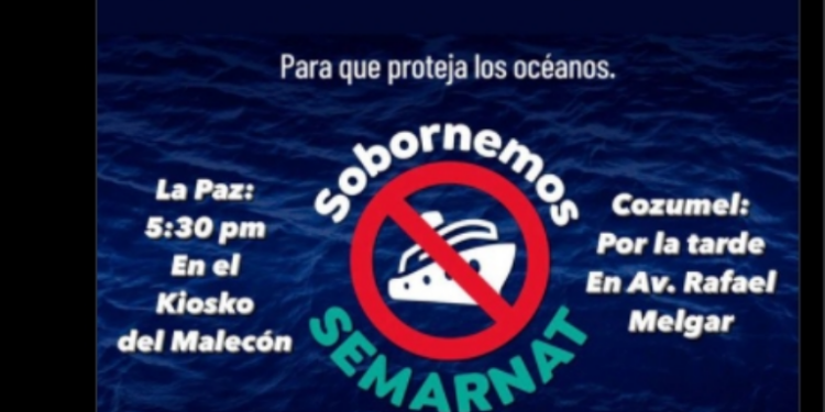 Convocan a manifestación contra el cuarto muelle de cruceros en Cozumel