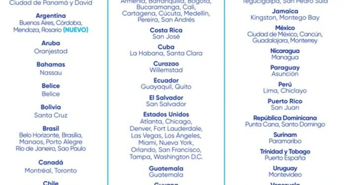 Copa Airlines: desde Argentina a toda América para el Carnaval