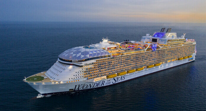 Cozumel espera arribo del Wonder of the Seas, el crucero más grande del mundo, en marzo 