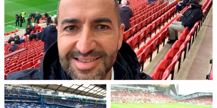 RECORRIDO POR LOS PRINCIPALES ESTADIOS DE INGLATERRA Durante los tres meses que pas