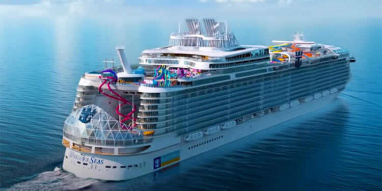 El crucero más grande del mundo se ‘asomará’ a Cádiz, sin pasaje