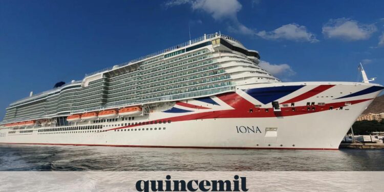 Este miércoles llega a A Coruña el MS Iona, uno de los cruceros más grandes del mundo